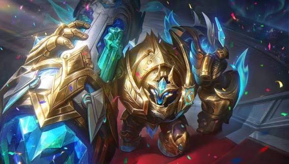 Colossus of Light – Grock skin preview