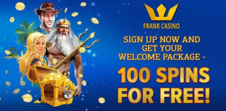 Frank Casino 100 Free Spins No Deposit Bonus Casino Casino Bonus Online Casino Bonus