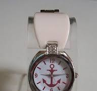 WOMEN'S RHINESTONE SILVER FINISH BEIGE BAND ANCHOR FASHION CASUAL WATCH |  eBay