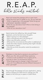 How To Study The Bible Reap Bible Study Method Whether You Re A Beginner Or Just Looking To Dive Deepe Bible Study Notes Bible Study Methods Bible Study Tips
