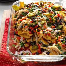 Baked Chicken Nachos Recipe Appetizer Recipes Recipes Leftover Rotisserie Chicken