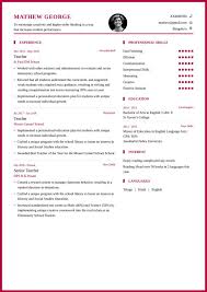 When deciding which resume format you should use, consider your professional history and the role you're applying for. Best Career Objective For Teacher My Resume Format Free Resume Builder
