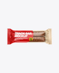 Download Two Chocolate Covered Cookie Bars Mockup In Flow Pack Mockups On Yellow Images Object Mockups PSD Mockup Templates