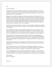 Cover Letter For The Position Of A Copywriter Document Hub