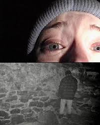 Theory: The final shot of 'The Blair Witch Project' is the POV of the witch  now holding Heather's camera. The angle looks taller than Heather and is  moving smoother than the previous