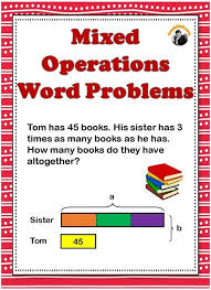 Mixed Operations Word Problems 3rd 4th Grade Bar Models Tape Diagrams Word Problems Solving Word Problems Math Word Problems