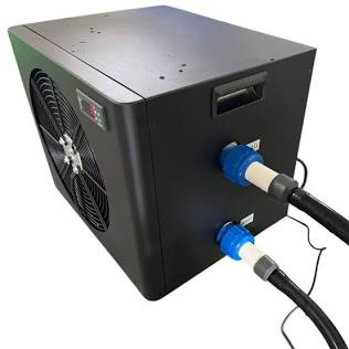 High-performance water chiller machine, AI generated