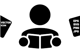 Knowledge Icon Vector Student Person Graphic By Tuktuk Design Creative Fabrica