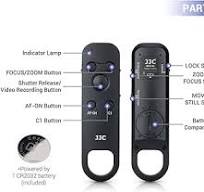 JJC Wireless Bluetooth Remote Controller Replaces Sony RMT-P1BT for Sony  A7R5 A7M4 ZV-E10 ZV1 ZV-E1 FX30 A1 A7C A6700 A6600 A6400 A6100 A7RIV A9II  ...