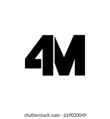 Great quality and looks awesome purchased item: M4 Letter Logo Vector Ai Free Download