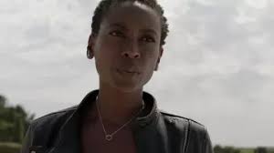 Leather jacket worn by Tara Coleman (Tracy Ifeachor) as seen in Treadstone  (S01E01)