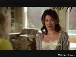 Cougar Town Ellie S Imaginary Hat On Make A Gif