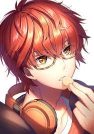 I didn't even know whether i should include him at first… is his hair long enough? Orange Hair Anime Boy Volleyball Novocom Top