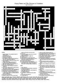 Online harry potter crossword puzzle. Harry Potter And The Prisoner Of Azkaban Activities Worksheets Tpt