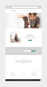 Clean And Simple Website Design For Yoga Therapist By Danielle Joseph At Function Creative Co Simple Web Design Simple Website Design Web Design Tips