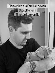 Bienvenido a la familia Loewen (AgroMenón) Timoteo Loewen N. El mejor  regalo de esta navidad! 🎄 #reciénnacido #bebé #família