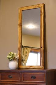 Round mirror with wooden frame allows you to show off your personality and style. Large Wood Framed Mirror You Ll Love In 2021 Visualhunt