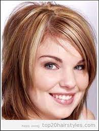 Nouvelle Coiffure Visage Double Menton Coupe De Cheveux Coupe De Cheveux Courte Cheveux Mi Long
