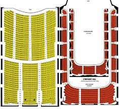 Boston Symphony Hall Seating Chart Ticket Solutions
