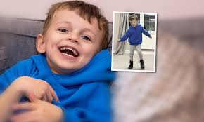 Boy doctors feared would be in wheelchair for life walks