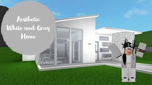 50 bloxburg pastel aesthetic decal id codes wallpaper. Bloxburg 25k One Story White Aesthetic Home Speedbuild Youtube