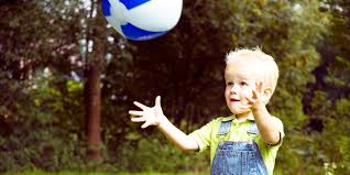 Around this age, your toddler may enjoy the challenge of throwing a ball into a basket. Catch Why Catching A Ball Is A Bigger Challenge Than Throwing Playful Bee Blog