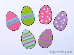 These easter decoration printables are great on 80gsm paper at the very least. Printable Easter Paper Craft The Joy Of Sharing
