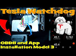 Having issues with tesla app where it is just white. Ep318 Installation Of The Tesla Watchdog App Aka Scan My Tesla In A Model 3 Youtube
