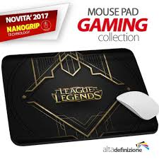 Film al cinema ed in home video. Tappetino Mouse Pad Gaming 23x30 Cm Antiscivolo Nanogrip League Of Legends Lol Ebay