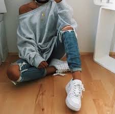 Black Air Forces Outfit Find More At Feedproxy Google Fashion Clothes Fashion Outfits