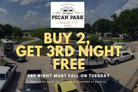 This rv campground in san marcos offers campers direct access to all the attractions of the city. Our Story Pecan Park Riverside Rv Park
