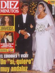 Virginia troconis, siempre a su lado para apoyarle, tampoco entiende por qué ha tomado esta decisión ahora y no antes. Desarchivamos Las Bodas De Ayer El Cordobes Dos Hombres Y Tres Enlaces