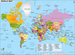 Image result for map of the world