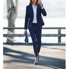 details about new navy women ladies business office tuxedos work wear female suits custom made