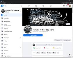Facebook for windows 10 app can be downloaded from the microsoft store by simply clicking on the button get. Facebook On Desktop Redirecting To Messenger Ghacks Tech News