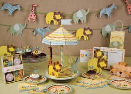 Safari Animal Baby Shower Decoration Ideas Animal Baby Shower Decorations Animal Baby Shower Baby Shower Themes