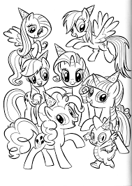 My Little Pony Friendship Is Magic Coloring Pages Best Coloring Pages For Kids My Little Pony Coloring My Little Pony Twilight My Little Pony Drawing