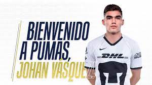 El defensor jugó con cimarrones en el. Pumas Anuncia El Fichaje De Johan Vasquez Del Campeon Monterrey