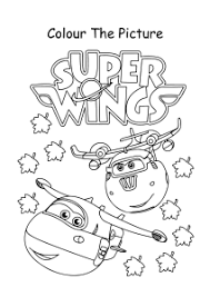 School's out for summer, so keep kids of all ages busy with summer coloring sheets. Super Wings Coloring Pages Worksheets For Kindergarten Preschool First Grade Art And Craft Worksheets Schoolmykids Com
