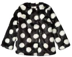 Black And White Polka Dot Fur Coat Pin On Products