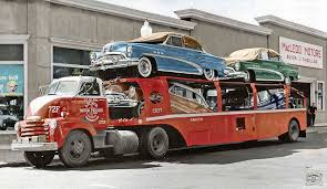 Frenchcurious Transporteur De Voitures Voiture Jaguar Camion Transport
