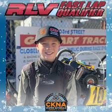 Congrats to your Cadet RLV Fastest Lap Hayden Lawson