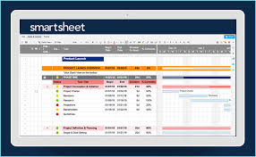 Gantt Chart Project Smartsheet Excel Gantt Chart