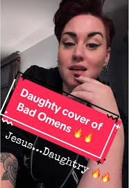 Holy. Shit. Daughtry can sing me the phone book I swear to god! Amazing  cover of @badomensofficial @Daughtry #badomens #badomensband  #deathofpeaceofmind #cover #coversong #daughtry #metalhead ...