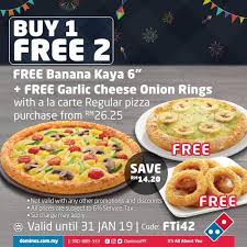 Find below contact details of domino's pizza in malaysia, including phone and address. Harga Domino Pizza Malaysia Promotion