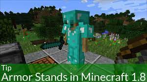 Dogs777 closed this oct 20, 2015 Tip How To Make And Use Armor Stands In Minecraft 1 8 Youtube