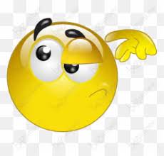 A cute flustered emoji i really enjoyed making! Free Transparent Head Scratch Emoticon Images Page 2 Emojipng Com