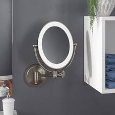 Magnifying bathroom wall mounted mirror which are both available in different designs on alibaba.com. Wall Mounted Makeup Mirror 10x Wayfair