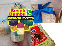 Besek Bambu Bekasi 0896 3012 3779 Whatsapp Makanan Buatan Menganyam Keranjang Anyaman