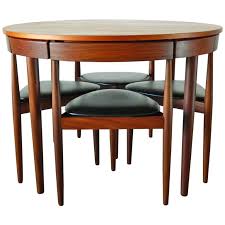 Hans Olsen Table And Chairs For Frem Rojle From A Unique Collection Of Antique And Modern Space Saving Dining Table Small Space Dining Set Teak Dining Table